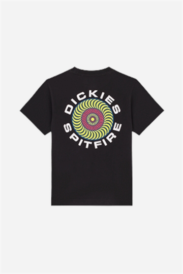 Dickies X Spitfire Junior Tee - Svart